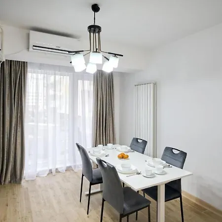 Infinity Blue Velvet Apartment